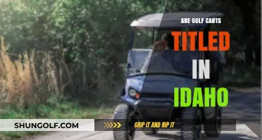 Are Golf Carts Titled in Idaho? Understanding State Regulations
