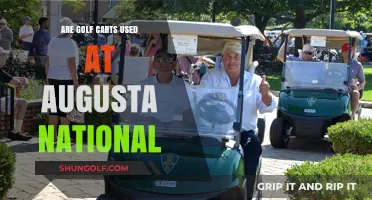 Do Golf Carts Roam Augusta National's Iconic Greens?
