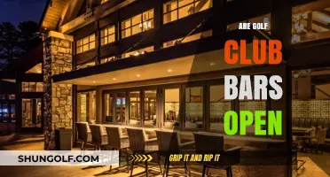 Are Golf Club Bars Open? A Guide to Post-Round Relaxation