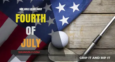 Golf Clubs on July 4th: Are They Busy or Quiet?