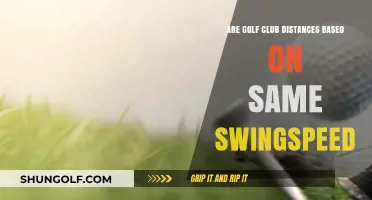 Do Golf Club Distances Depend on Consistent Swing Speeds?