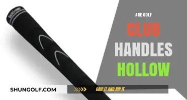 Are Golf Club Handles Hollow? Unveiling the Truth Behind the Grip