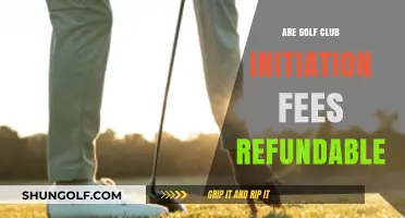 Are Golf Club Initiation Fees Refundable? What You Need to Know