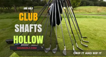 Are Golf Club Shafts Hollow? Unveiling the Truth Behind Shaft Design