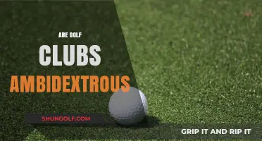 Are Golf Clubs Ambidextrous? Exploring Design for Left and Right-Handed Players