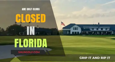 Are Florida Golf Clubs Closed? Current Status and Updates