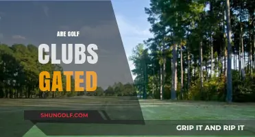 Are Golf Clubs Gated? Exploring Access and Exclusivity in Golf Communities