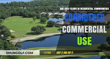 Golf Clubs in Residential Areas: Commercial Use or Community Amenity?