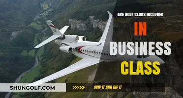 Business Class Perks: Do Golf Clubs Fly Free or Incur Fees?