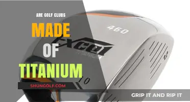 Are Golf Clubs Made of Titanium? Unveiling the Material Truth