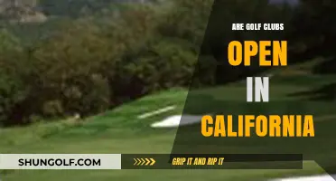 Are California Golf Clubs Open? Current Status and Guidelines