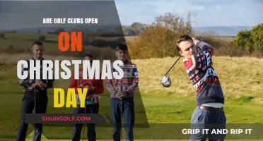 Are Golf Clubs Open on Christmas Day? Find Out Here!