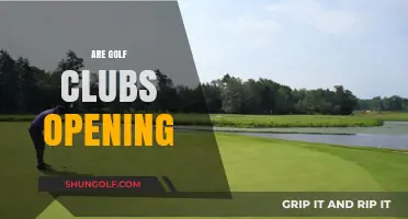 Are Golf Clubs Reopening? Latest Updates on Course Accessibility