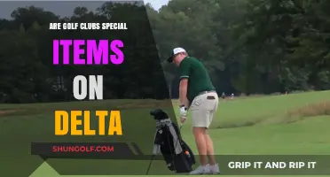 Delta's Golf Club Policy: Are They Considered Special Items?
