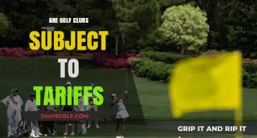 Are Golf Clubs Subject to Tariffs? A Comprehensive Guide