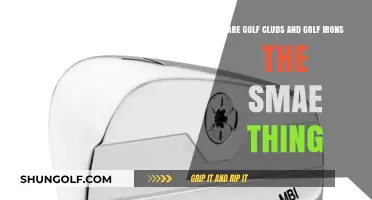 Golf Clubs vs Irons: Understanding the Key Differences and Uses
