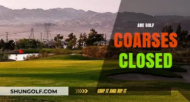 Golf Courses: Open or Closed?