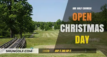 Are Golf Courses Open on Christmas Day? Find Out Here!
