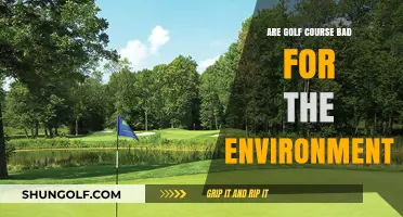 Golf Courses: Environmental Havens or Ecological Hazards?