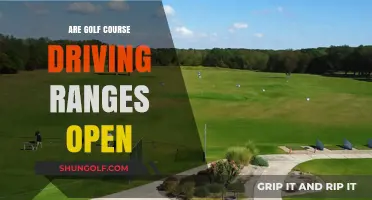 Are Golf Course Driving Ranges Open? A Comprehensive Guide