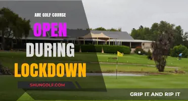 Golf Courses and Lockdown: Are They Open or Closed?