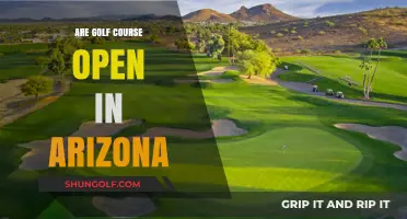 Are Arizona Golf Courses Open? Current Status and Updates