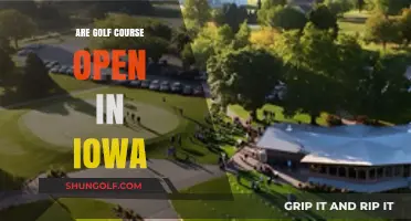 Iowa Golf Courses: Are They Open for Play This Season?