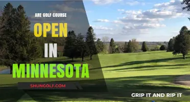 Minnesota Golf Courses: Are They Open for Play This Season?