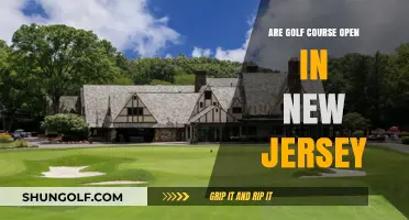 Are Golf Courses Open in New Jersey? Current Status and Updates