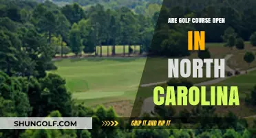 Are Golf Courses Open in North Carolina? Current Status and Updates