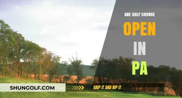 Are PA Golf Courses Open? Current Status and Updates