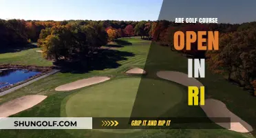 Are Golf Courses Open in RI? Current Status and Updates