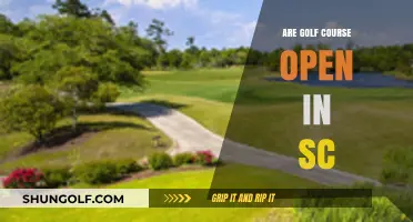 Are Golf Courses Open in South Carolina? Current Status and Updates