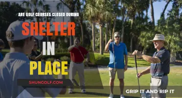 Golf Courses and Shelter-in-Place Orders: Are They Still Open?