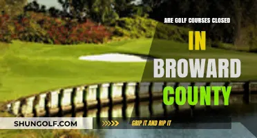 Are Golf Courses Closed in Broward County? Current Status Explained