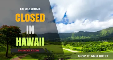 Are Hawaii's Golf Courses Closed? Current Status and Updates