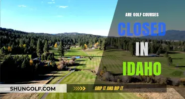 Are Idaho Golf Courses Closed? Current Status and Updates
