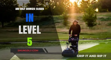 Golf Courses in Level 5 Lockdown: Are They Closed?