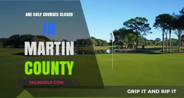 Are Golf Courses Closed in Martin County? Current Status Update