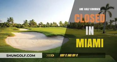 Are Miami Golf Courses Closed? Current Status and Updates