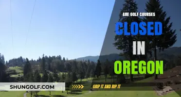 Oregon Golf Courses: Are They Open or Closed Right Now?