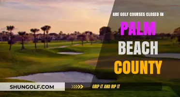 Palm Beach County Golf Courses: Are They Currently Closed?