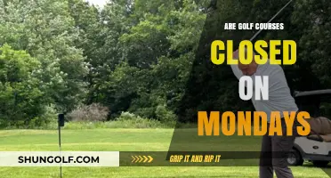 Why Many Golf Courses Close on Mondays: A Weekly Tradition Explained