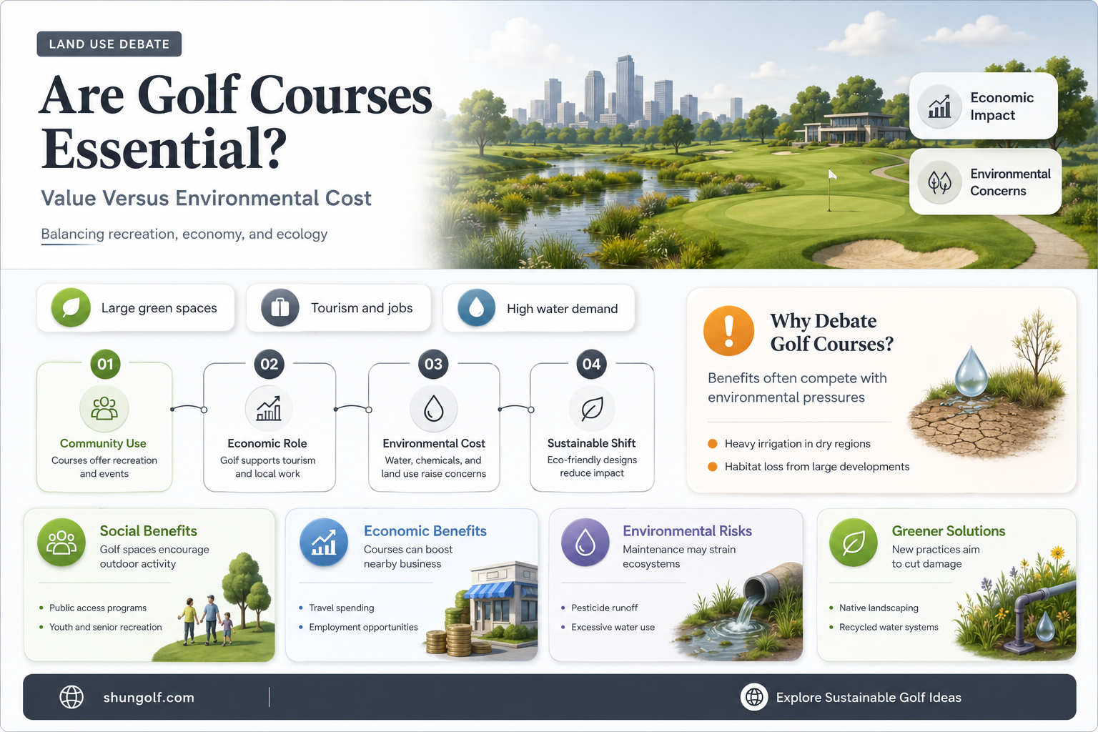 are golf course essential