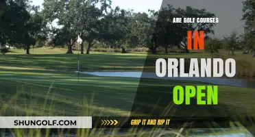 Orlando Golf Courses: Current Openings and Playing Conditions Explained