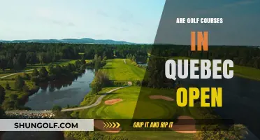 Quebec Golf Courses: Are They Open for Play This Season?