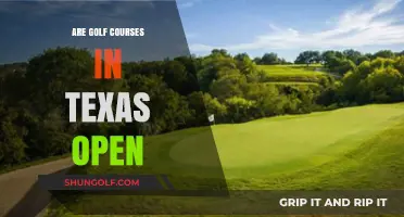 Are Texas Golf Courses Open? Current Status and Updates