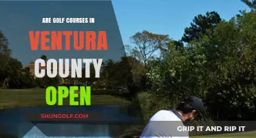 Are Ventura County Golf Courses Open? Current Status and Updates