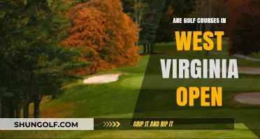 Are West Virginia Golf Courses Open? Current Status and Updates
