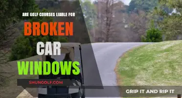 Golf Course Liability: Who Pays for Broken Car Windows?